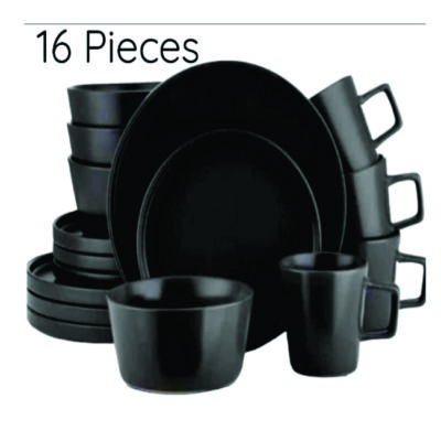 16 pieces quality stoneware dinner set