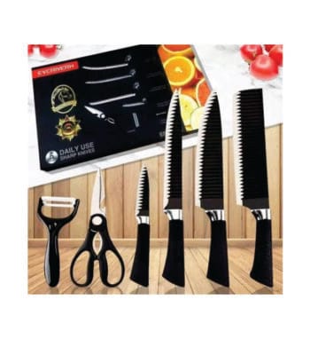 6 pieces kitchen knife