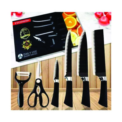 6 pieces kitchen knife