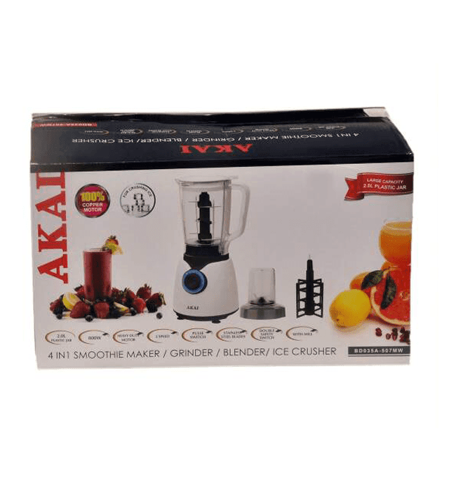 Akai 4in1 Smoothie Maker, Blender, Grinder Akai 4in1 Smoothie Maker, Blender, Grinder