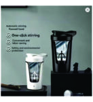 Automatic self stirring cup
