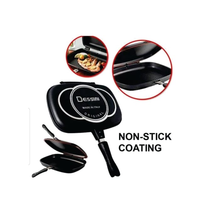 DIE CASING DOUBLE GRILL PAN 2