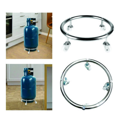Gas cylinder base