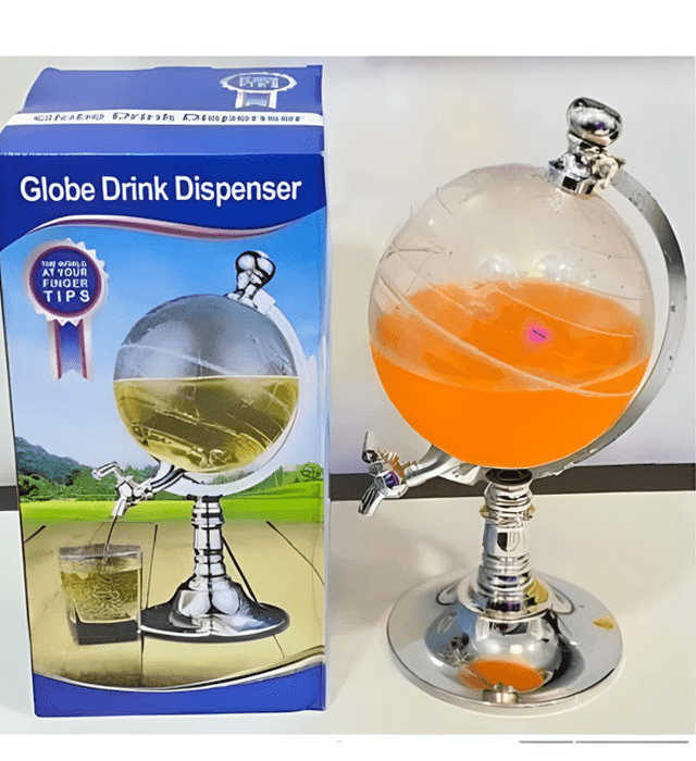 Globe Beverage Liquor Dispenser with Funnel Globe Beverage Liquor Dispenser with Funnel