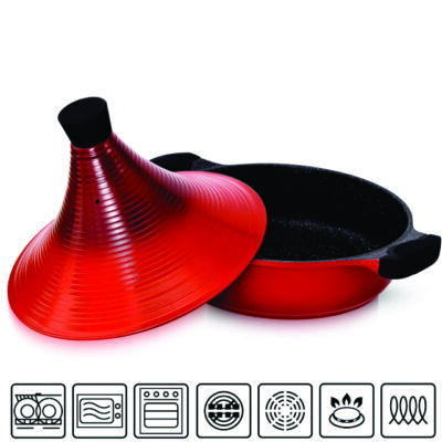 Heavy 28cm Tagine pot