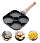 NON STICK 4 PART FRYING PAN (4 holes non stick pan)