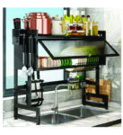 Over the sink kitchen rack