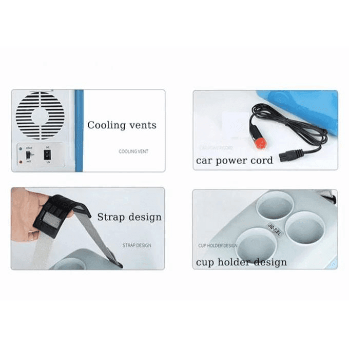 Portable car fridge elements Portable car fridge elements