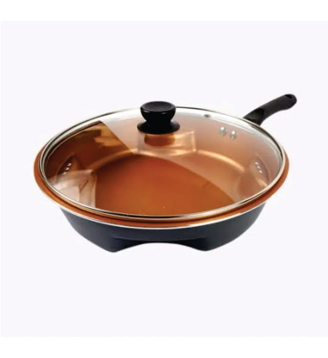 STEEL AIR FRYING PAN 2