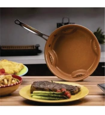 STEEL AIR FRYING PAN