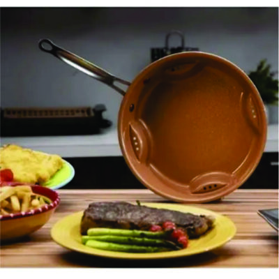 STEEL AIR FRYING PAN