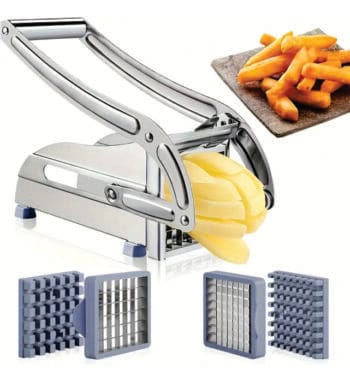 Steel fruit and vegetable cutter