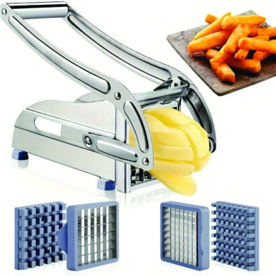 Steel fruit and vegetable cutter