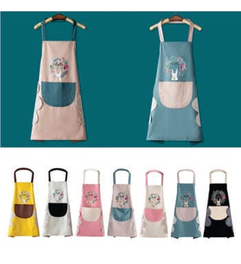 Water & stain resistant kitchen apron