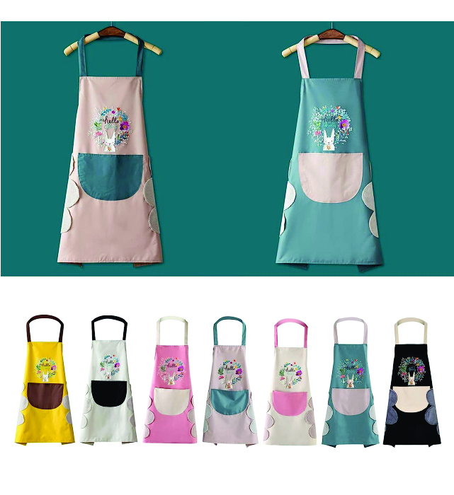 Water & stain resistant kitchen apron