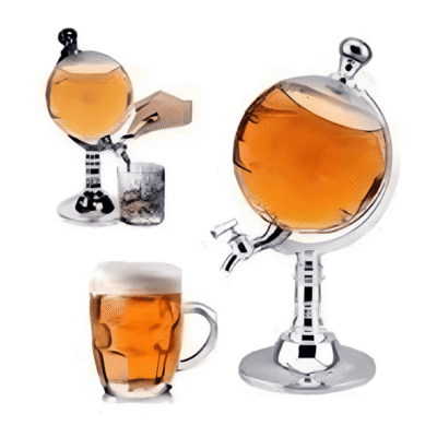 Globe beverage dispenser