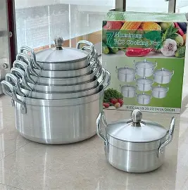14PCS ALUMINIUM POT SET