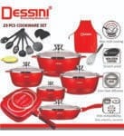 23PCS DESINI POT (Non-Stick Granite Cooking Pot Frying Pan Set)