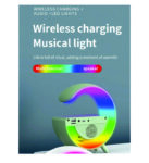 3 in 1 Bluetooth speaker, wireless charger and RGB light
