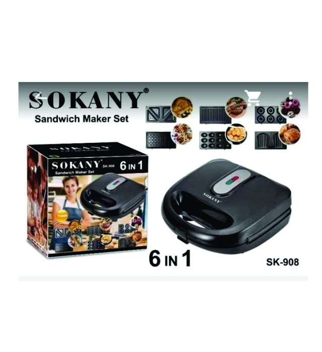 6IN1 SOKANY TOASTER