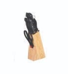 8 PIECES WOODEN KNIFE SET(MASTER CHEF)