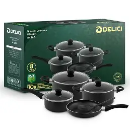 8PCS COOKWARE SET(NON STICK)