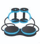 ABDOMINAL WHEEL (Abdominal Equipment Revoflex Ab Wheel Set With Resistance Bands)