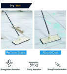 BIG SCRATCH MOP (Squeeze Floor Mop with Bucket Set, Hands-Free Foldable Flat Mop, 180 Degree Rotated Head Mop with Stainless Steel Rod, Reusable Mop Pads)