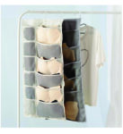 BRA AND PANTIES ORGANIZER (Closet Hanger Organizers,Closet Organizer, Hanging Storage, Oxford Cloth Closet Space Saver)