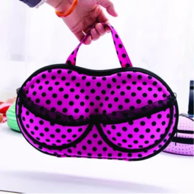 TRAVEL BRA AND PANT STORAGE BOX (Bra Bags for Women Bra Box Storage Bra Bag Travel Organizer)
