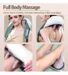 Big neck massager (Neck and Back Massager With Heat Electric Shoulder Massagers, Deep 5D Kneading Simulated Manual Massage)