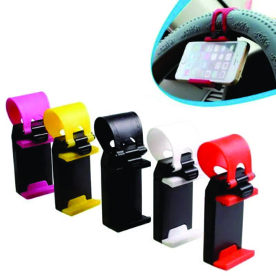 CAR STEERING PHONE HOLDER