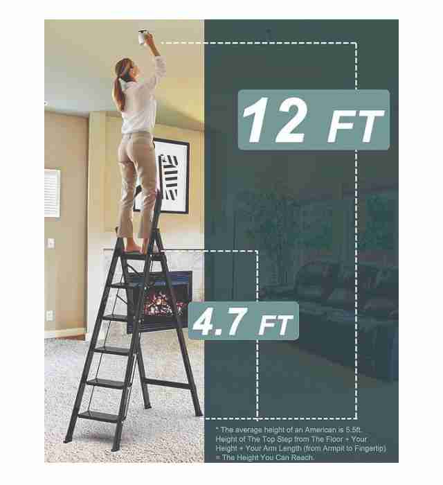 FOLDABLE LADDER (6 Layers Durable Multipurpose Ladder) 2