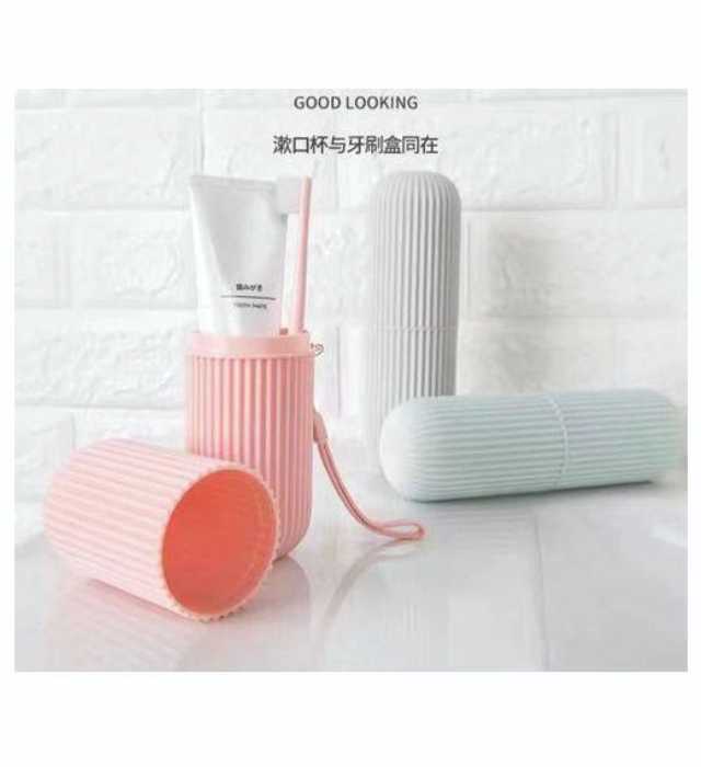 Fancy and portable toothbrush protection (Toothbrush And Toothpaste Holder and case) 1