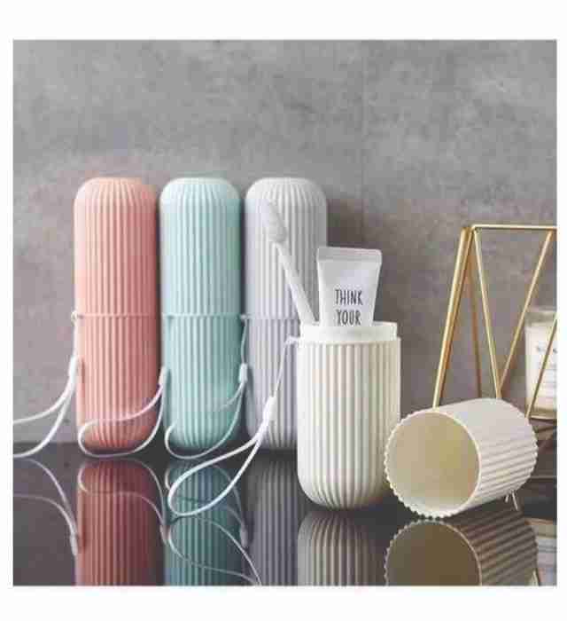 Fancy and portable toothbrush protection (Toothbrush And Toothpaste Holder and case)