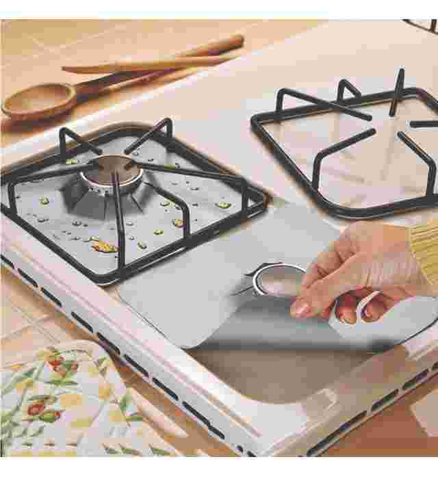 GAS RANGE (Gas Hob Protective Mats, Reusable Gas Hob Protection, Protective Covers, Gas Range Protectors)
