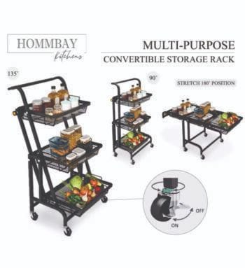 HOMMBAY CONVERTIBLE MULTI-PURPOSE RACK
