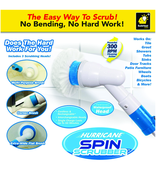 HURICANE SPIN SCRUBBER 2