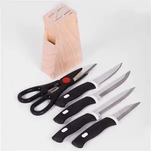 KNIFE SET WITH SCISSORS