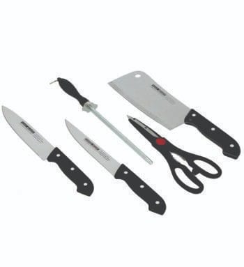 KNIFE SET WITH SCISSORS