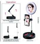LAMPU SELFIE MAKE-UP LIGHT WITH PHONE HOLDER