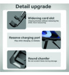 Metal tablet holder (Heavy-Duty Metal Tablet Stand Holder with 360 Degree Rotating Base)