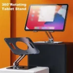 Multidirectional tablet holder (Metal Adjustable 360 Degree Rotating Laptop and Tablet Stand)