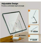 Multidirectional tablet holder (Metal Adjustable 360 Degree Rotating Laptop and Tablet Stand)