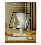 Multidirectional tablet holder (Metal Adjustable 360 Degree Rotating Laptop and Tablet Stand)