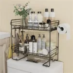 Multifunctional bathroom organizer