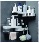 Multifunctional bathroom organizer