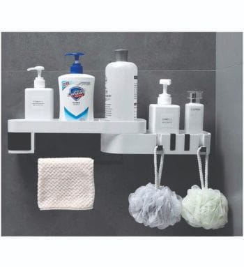 Multifunctional bathroom organizer