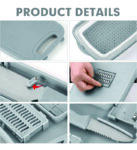 Multipurpose collapsible cutting board