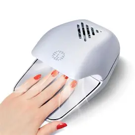 NAIL DRYER (Mini Portable Nail Polish Dryer Fan Nail Art Drying Blow Cooler Hot Selling Compact Beauty Tool for Quick Drying)